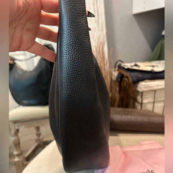 NWT KATE SPADE SMILE Large Shoulder Bag in Black!! Never used!! - Picture 8 of 15